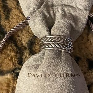 David Yurman Men’s Silver Ring